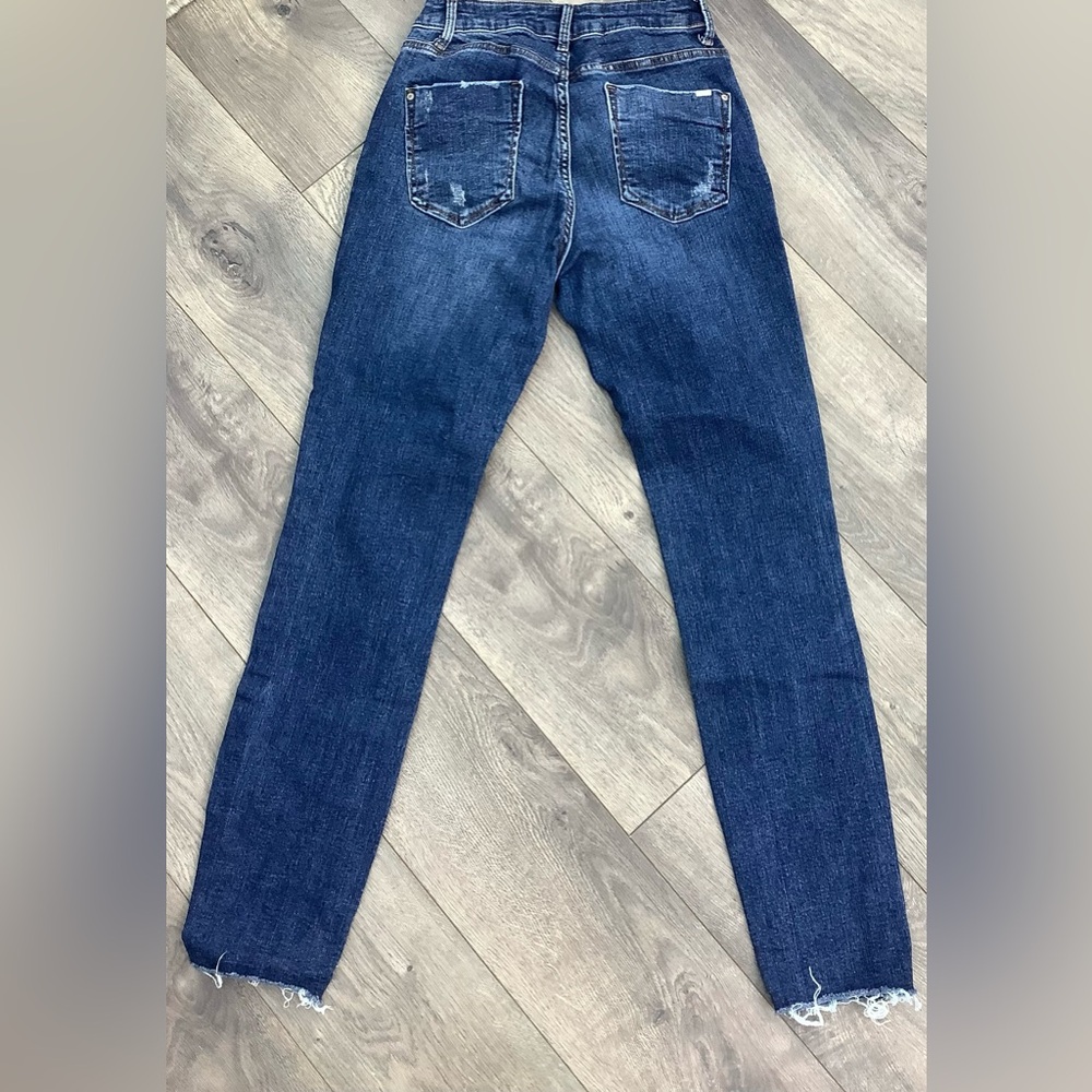 Zara Woman Denim Z1975 Skinny Denim blue jeans - Picture 2 of 8